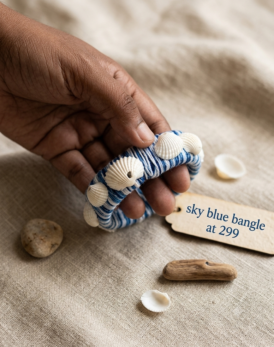 Sky Blue Bangle