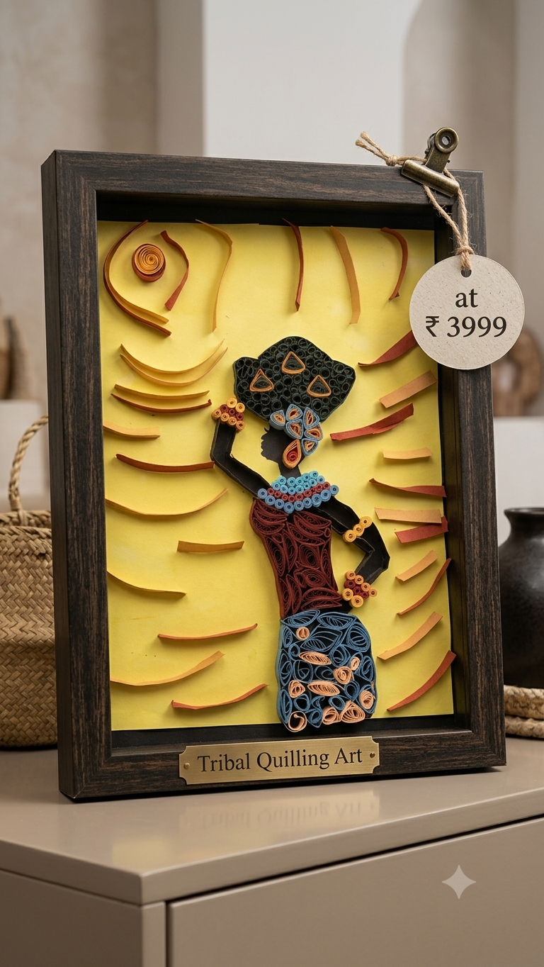 Tribal Quilling Art