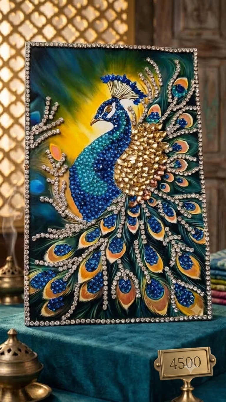 Peacock Art Wok