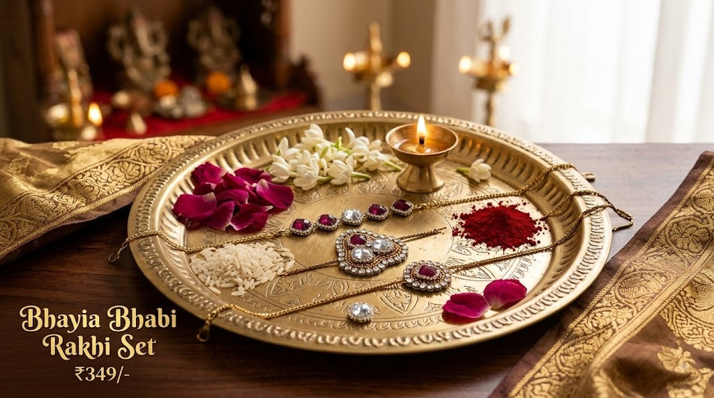 Bhayia Bhabi Rakhi Set