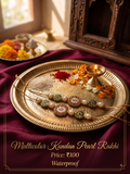 Multicolor Kundan Pearl Rakhi