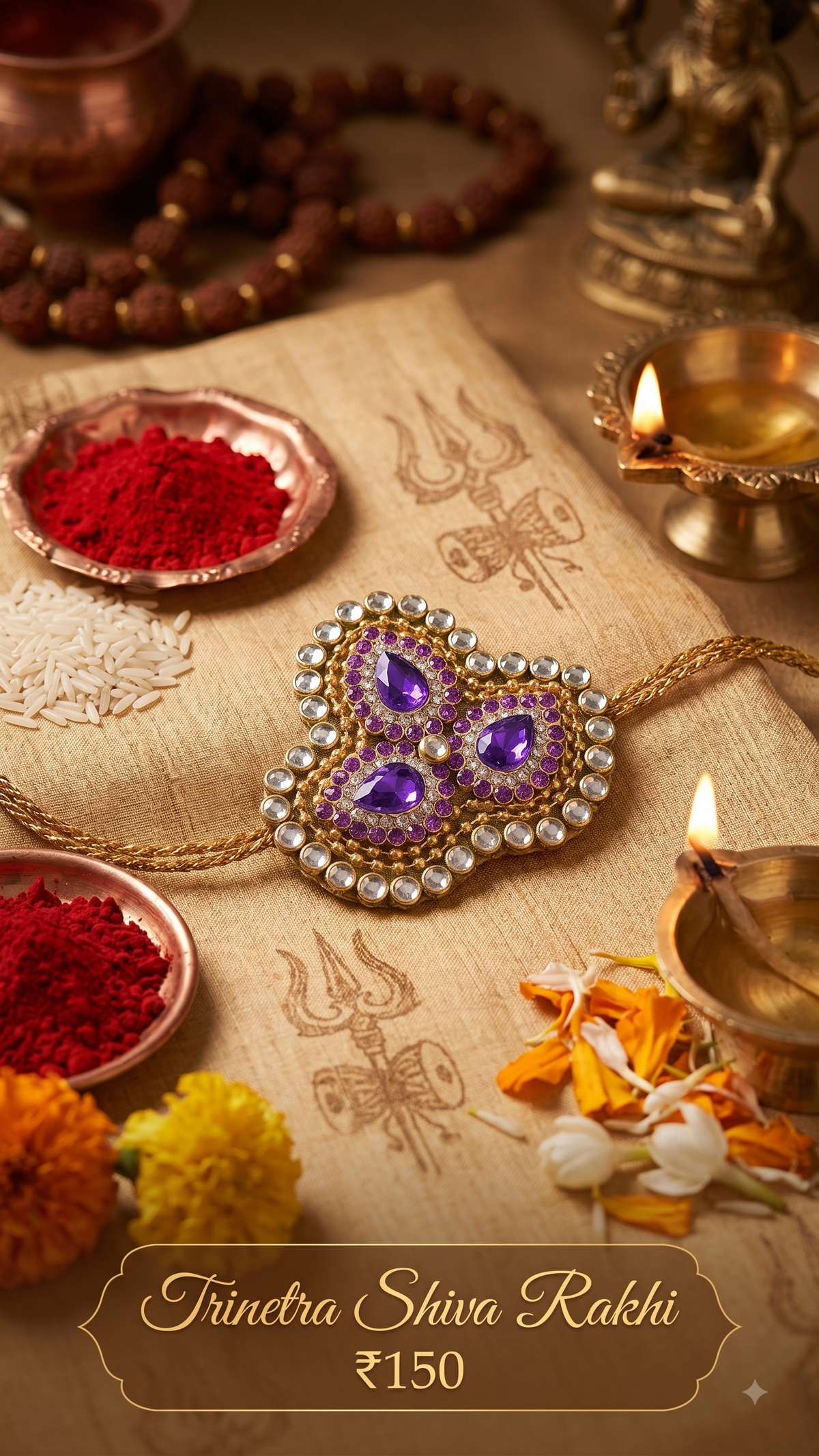 Trinetra Shiva Rakhi