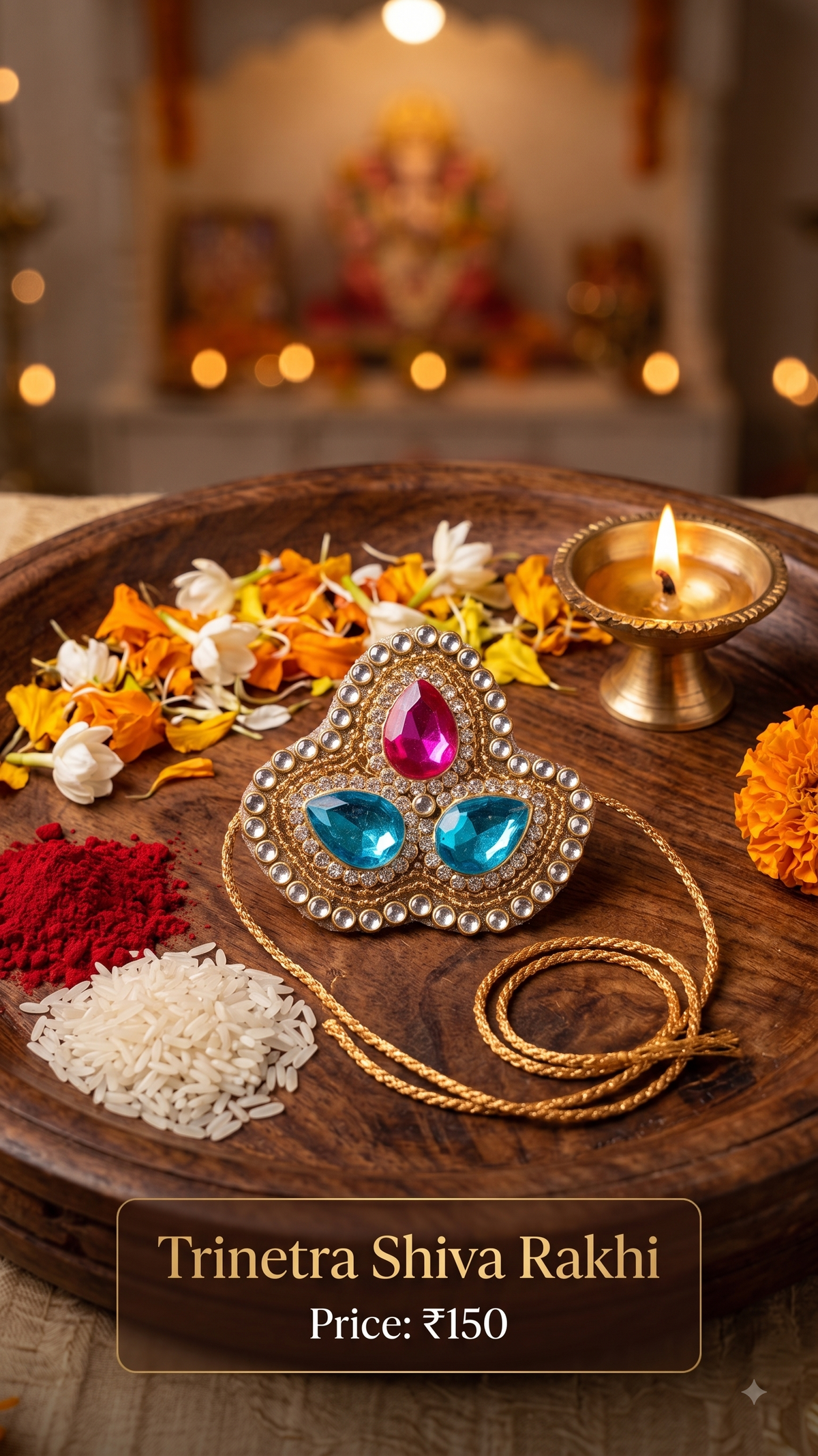 Trinetra Shiva Rakhi