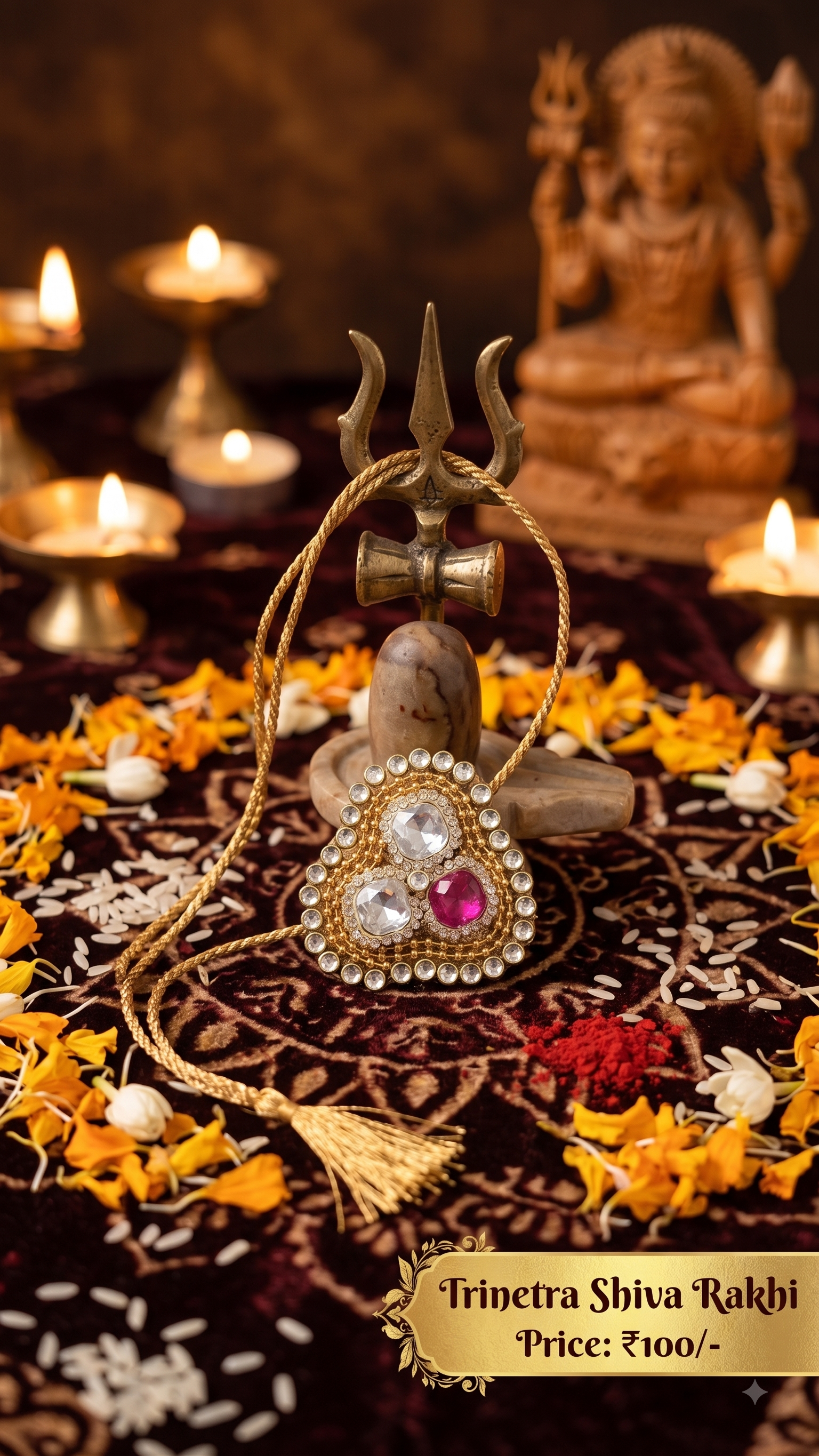 Trinetra Shiva Rakhi