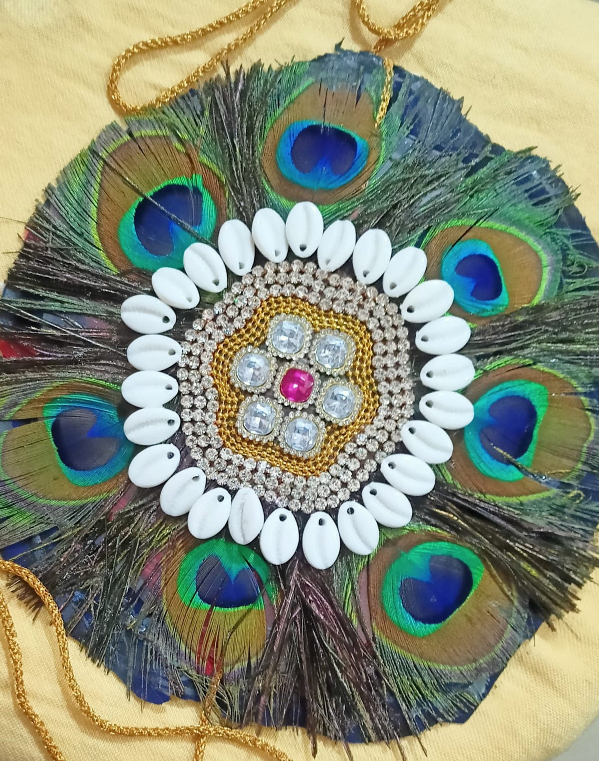 Mayun Kaudi Stone Chain Rakhi